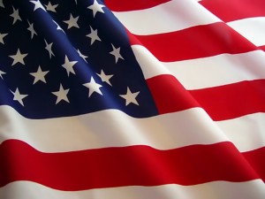 American Flag Amherst Ohio