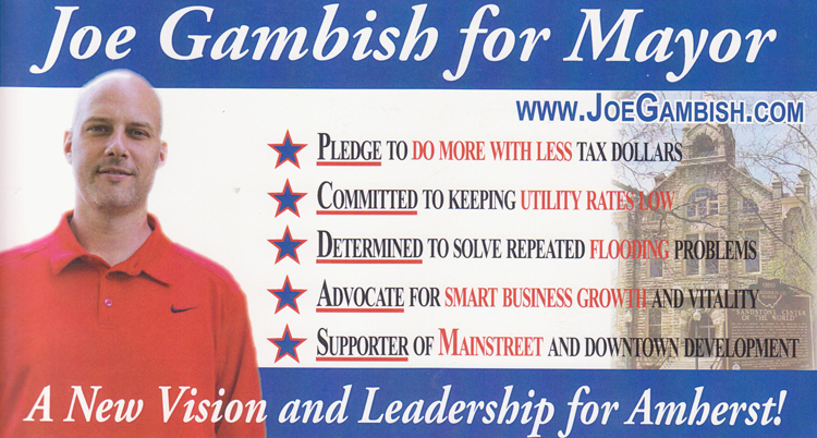Joe Gambish Amherst Ohio