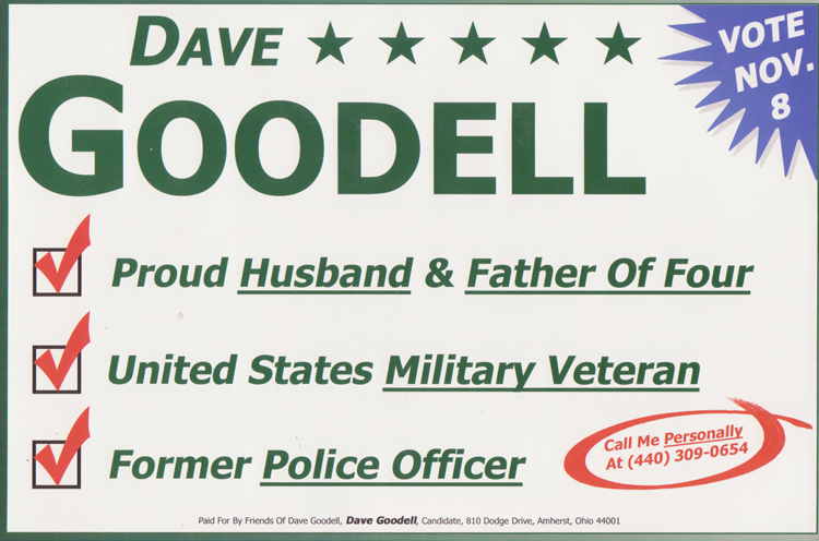 Dave Goodell Amherst OH