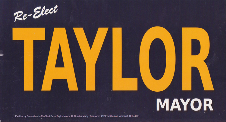 David Taylor Amherst Ohio